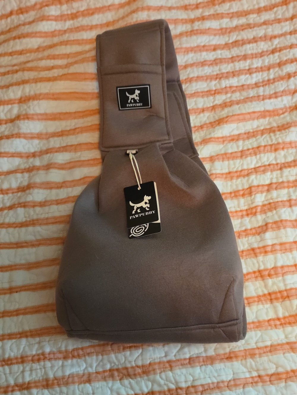 Pawpubby Brown Crossbody Sling Bag